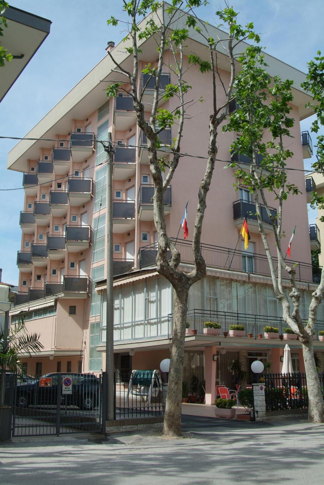 Hotel Euromar ريميني المظهر الخارجي الصورة